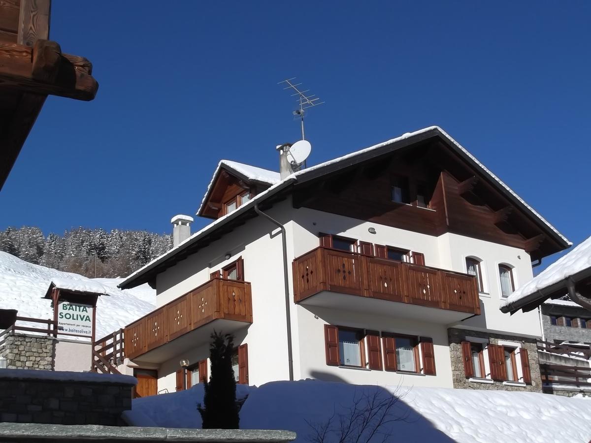 Appartamenti Baita Soliva Oga Exterior foto